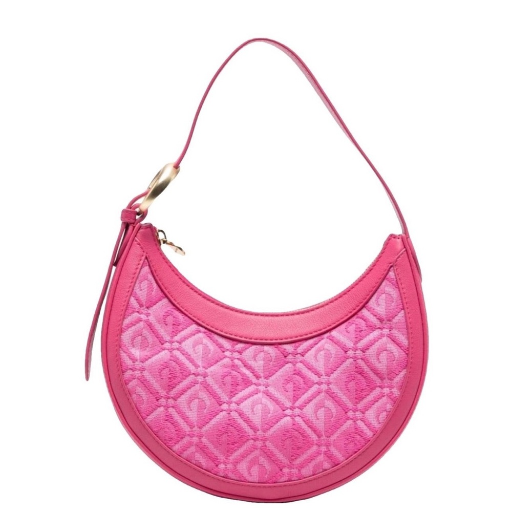 Marine Serre Pink Shoulder Bag